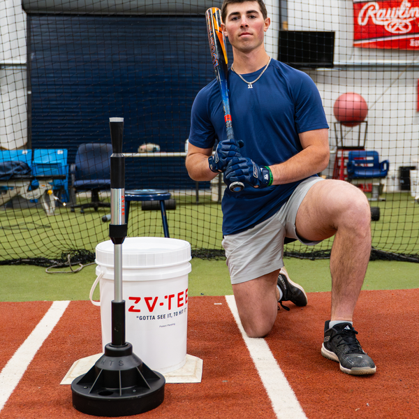 ZV-TEE & Ball Bucket Combo - ZV-TEE Baseball // Softball